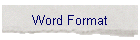 Word Format